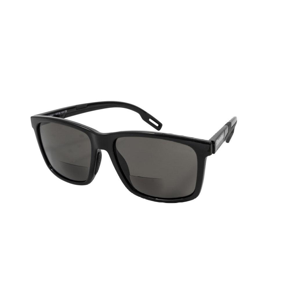 Snowbee Spectre Magnifier Sunglasses - Black - Smoke Lens - 4Boats