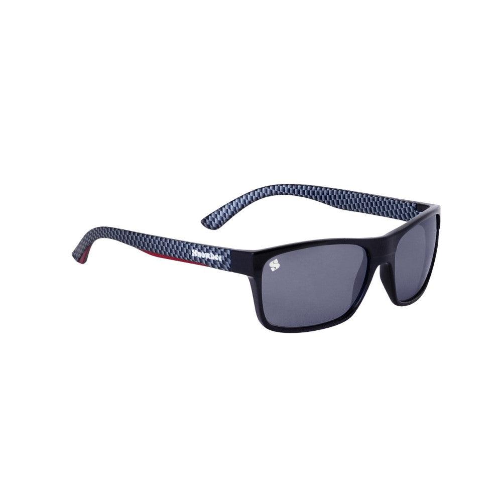 Snowbee Spectre Retro Full Frame Sunglasses -Black/Grey - Smoke Lens - 4Boats