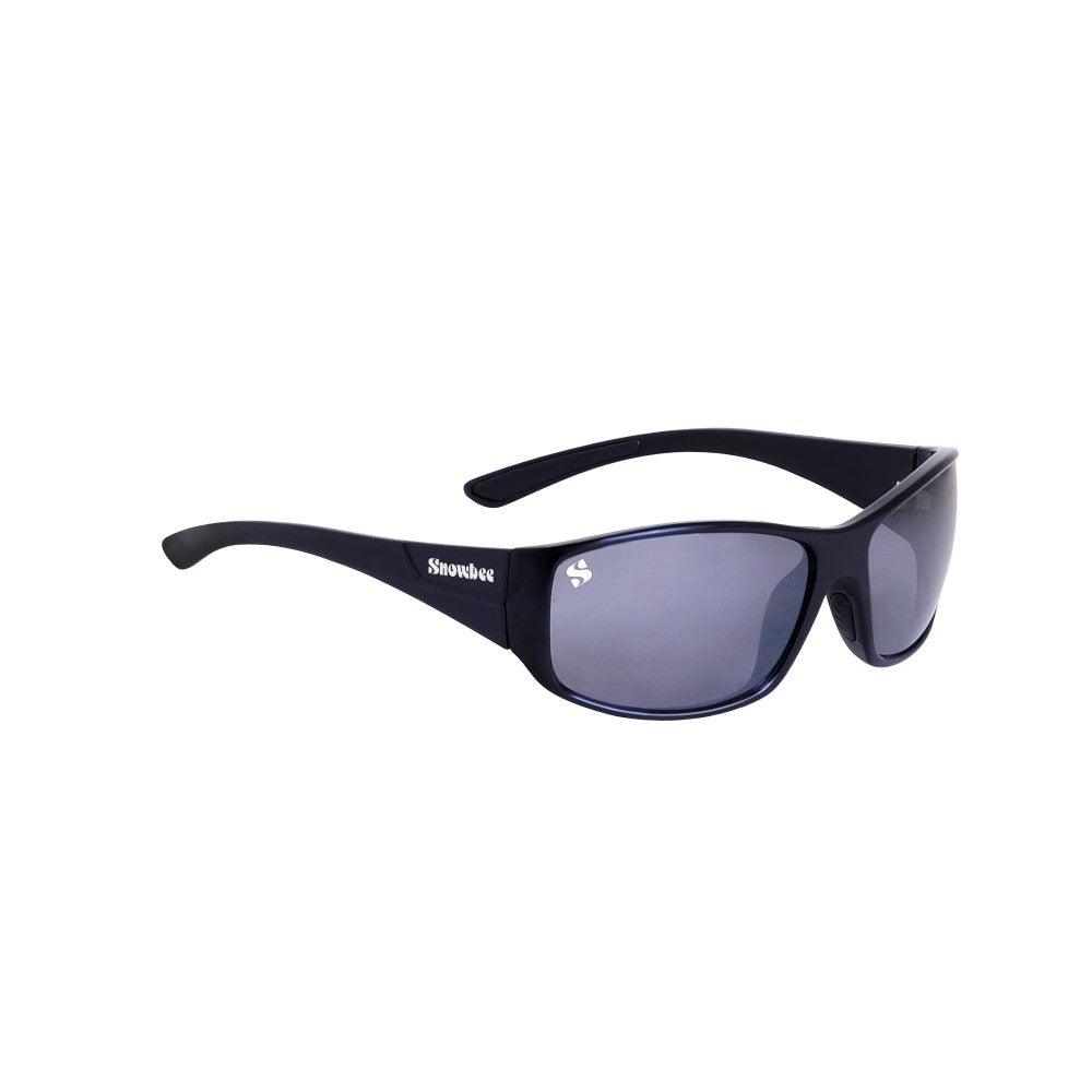 Snowbee Spectre Wrap Full Frame Sunglasses - Black/Grey - Smoke Lens - 4Boats