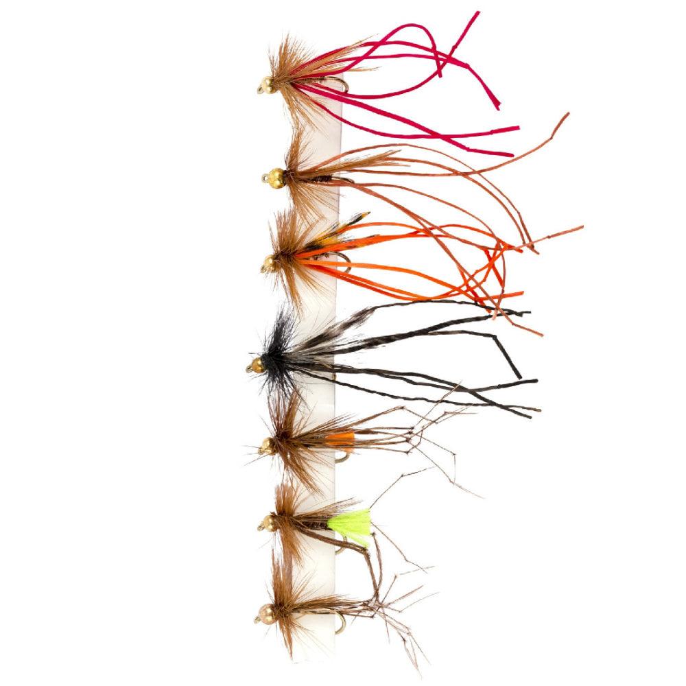 Snowbee Stillwater & General Fly Selection - SF115 Gold Head Daddies - 4Boats