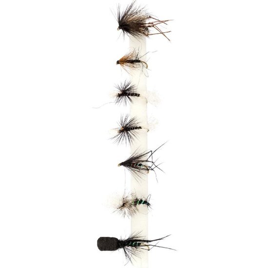 Snowbee Stillwater & General Fly Selection - SF118 Black Magic Dries - 4Boats