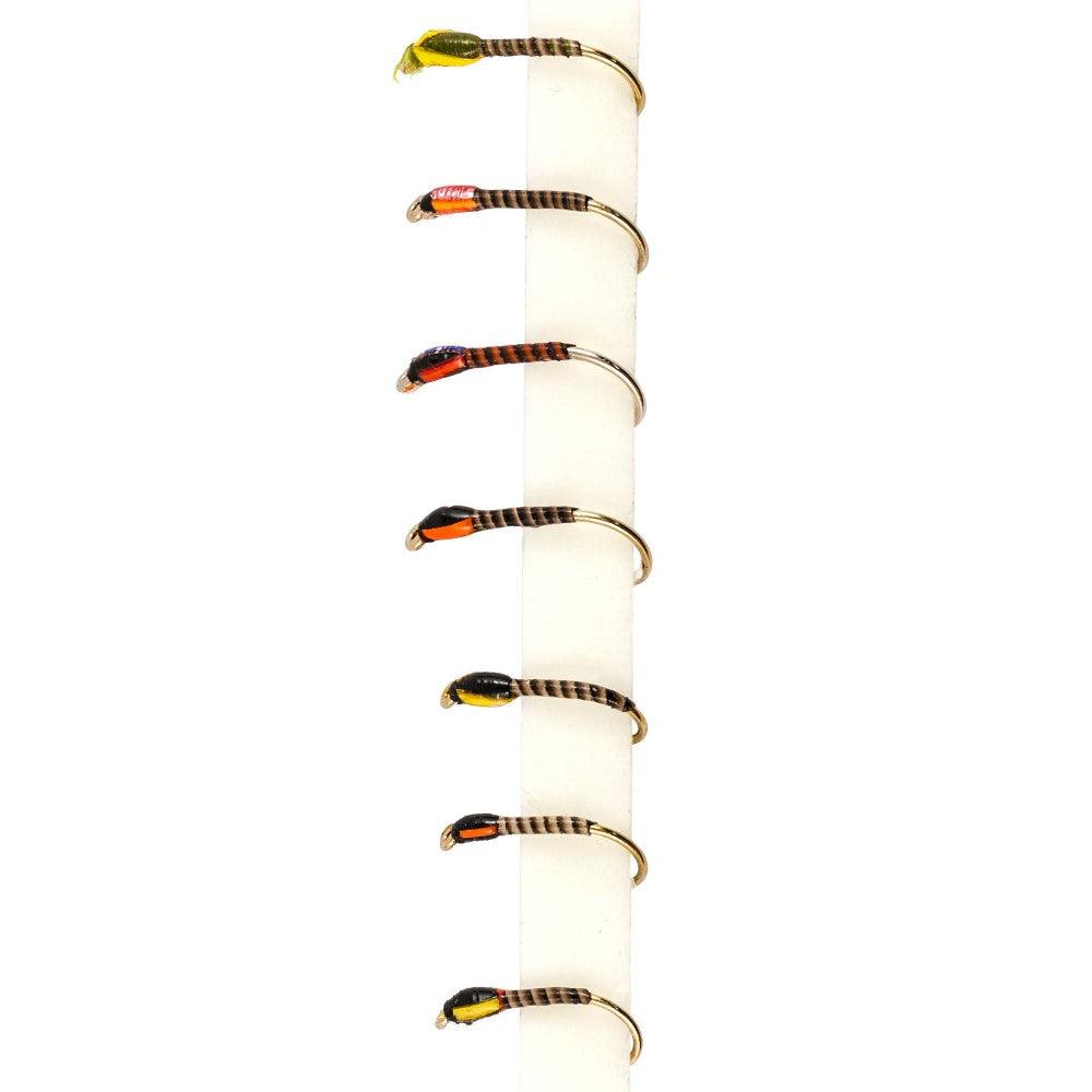 Snowbee Stillwater & General Fly Selection - SF126 Quill Buzzers - 4Boats