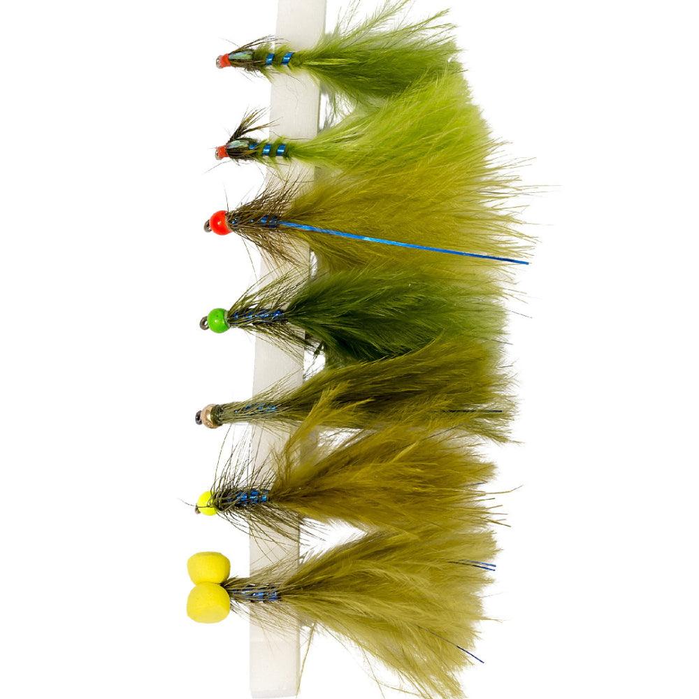 Snowbee Stillwater & General Fly Selection - SF30 Electric Damsels - 4Boats