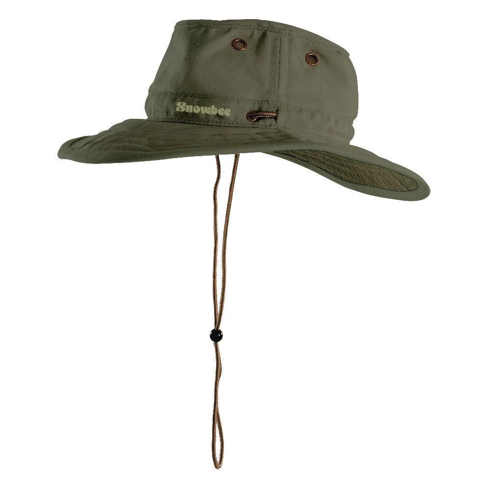 Snowbee Wide Brim Ranger Hat Olive Green - L - 4Boats