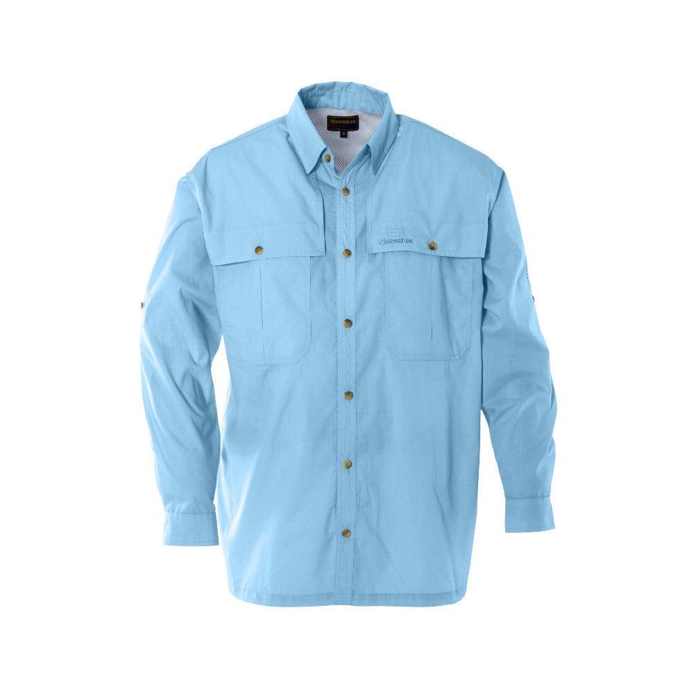 Snowbee XS Fishing Shirt - Sky Blue - L - 4Boats