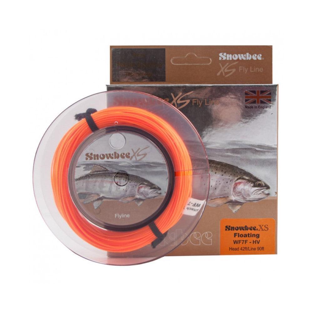 Snowbee XS Floating Fly Line High Viz Orange - WF5 - 4Boats