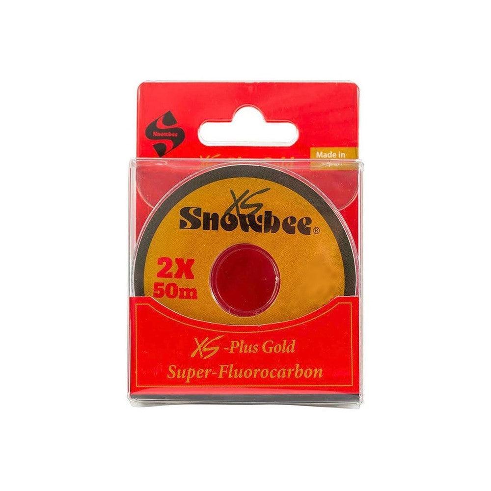 Snowbee XS-Plus Gold Super-Flourocarbon Line Clear 50m - 6.5lbs - 4Boats