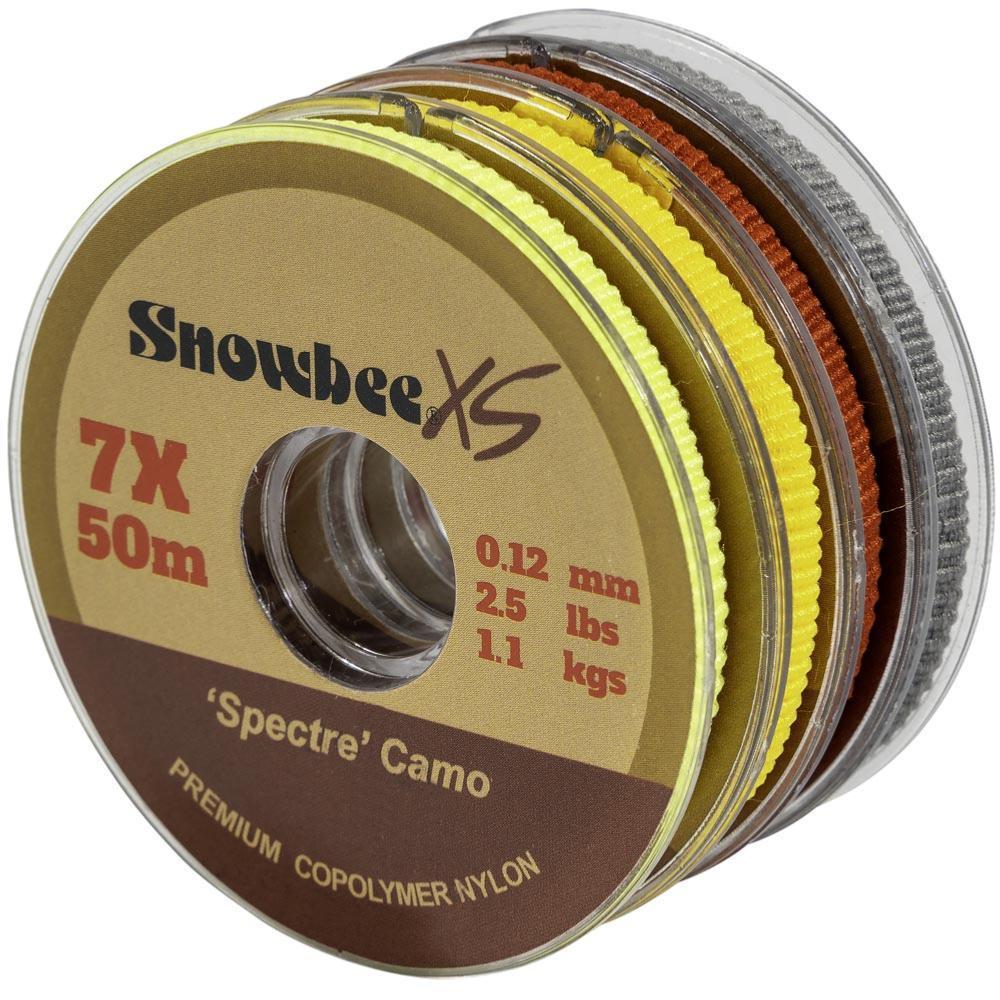 Snowbee XS Spectre Copolymer Nylon Camo 50m - 3.5lbs - 4Boats