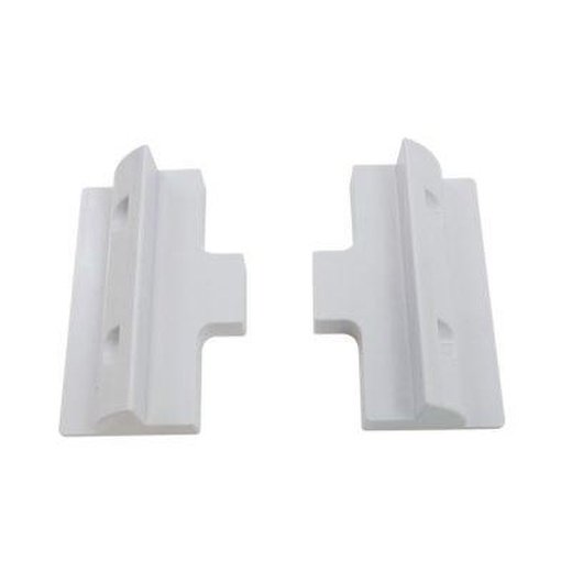 Solar Panel 2 side Brackets, White - 4Boats