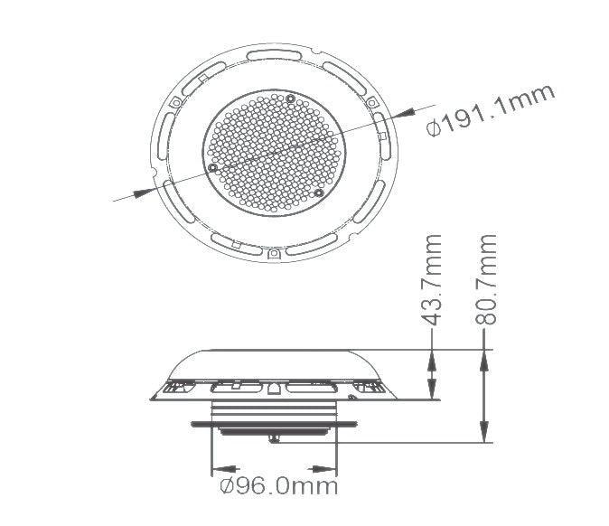 Solar Powered Ventilator, With Rechargeable Battery and Switch - 4Boats