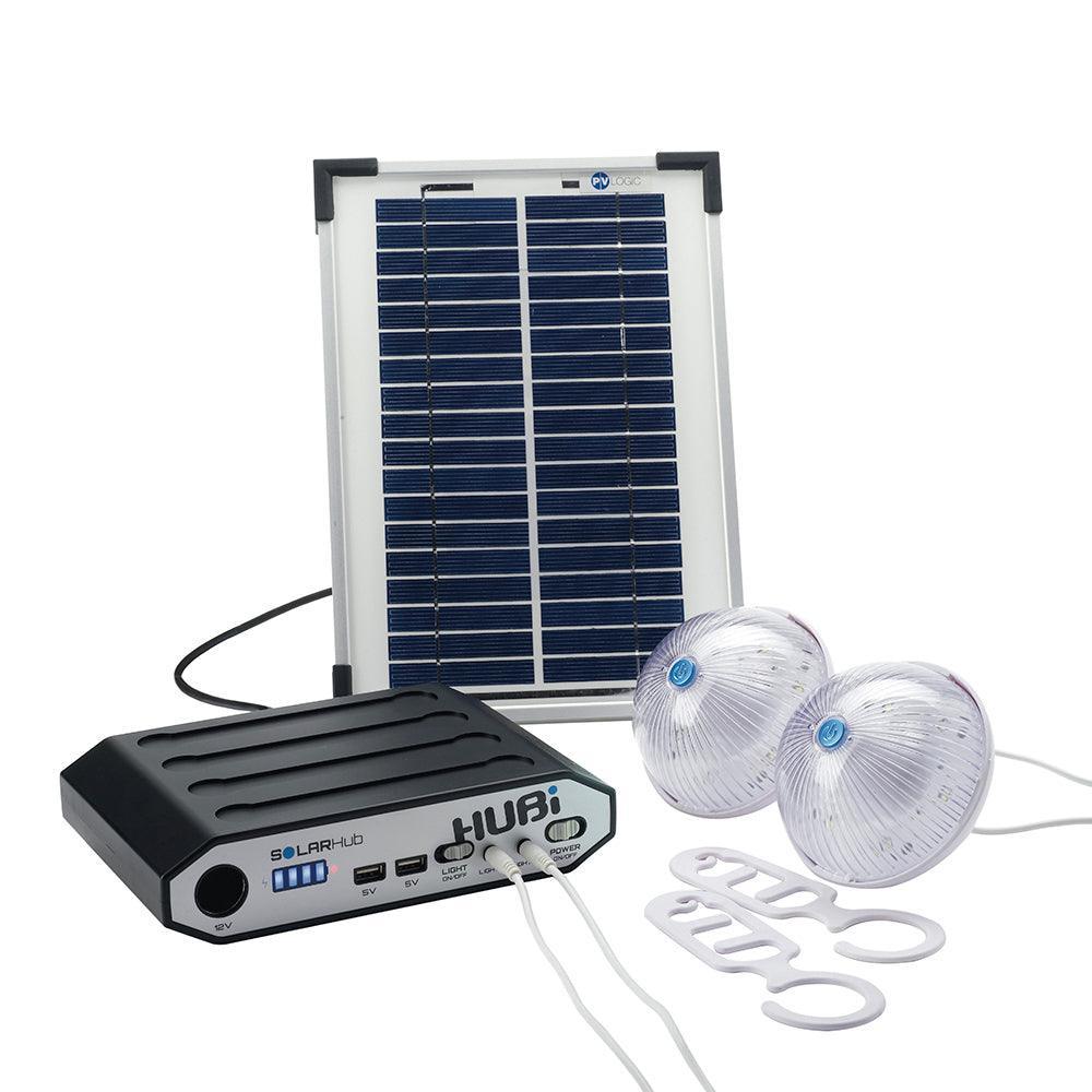 Solar Technology HUBi Go 2K Solar Power Kit - 4Boats