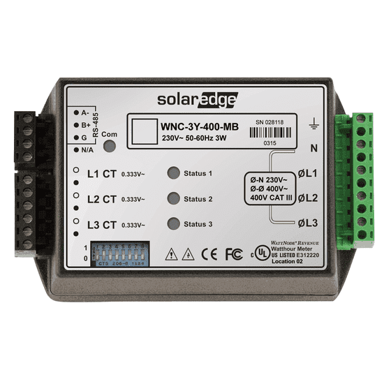 SolarEdge Energy Meter with Modbus Connection (CT Clamp 250A) - 4Boats