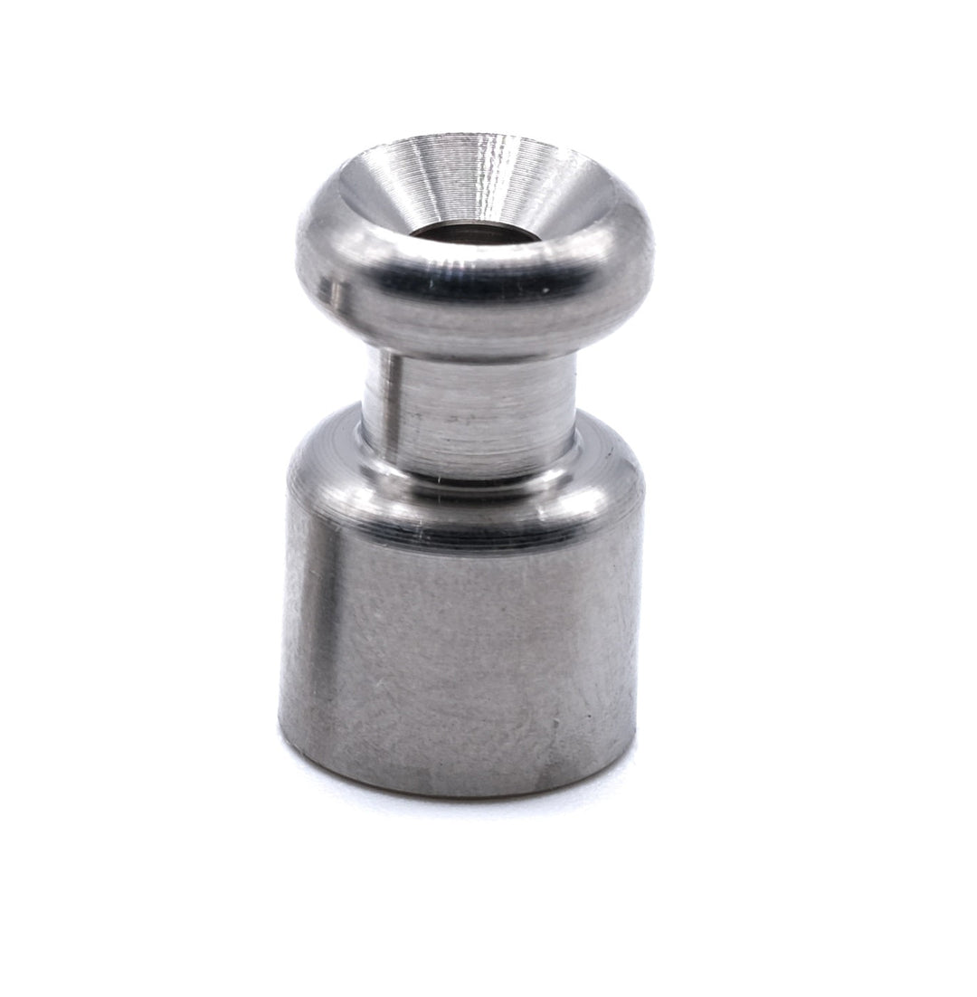 Stainless steel lacing button long Type D 316 A4 marine grade - 4Boats