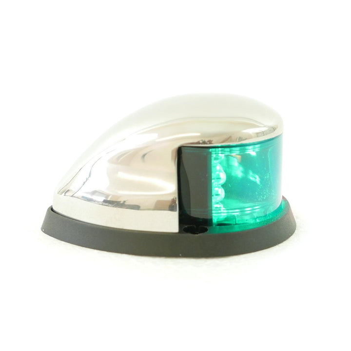 Stainless Steel LED Bi-Color (Red/Green) Bow Navigation Light 12V - 4Boats