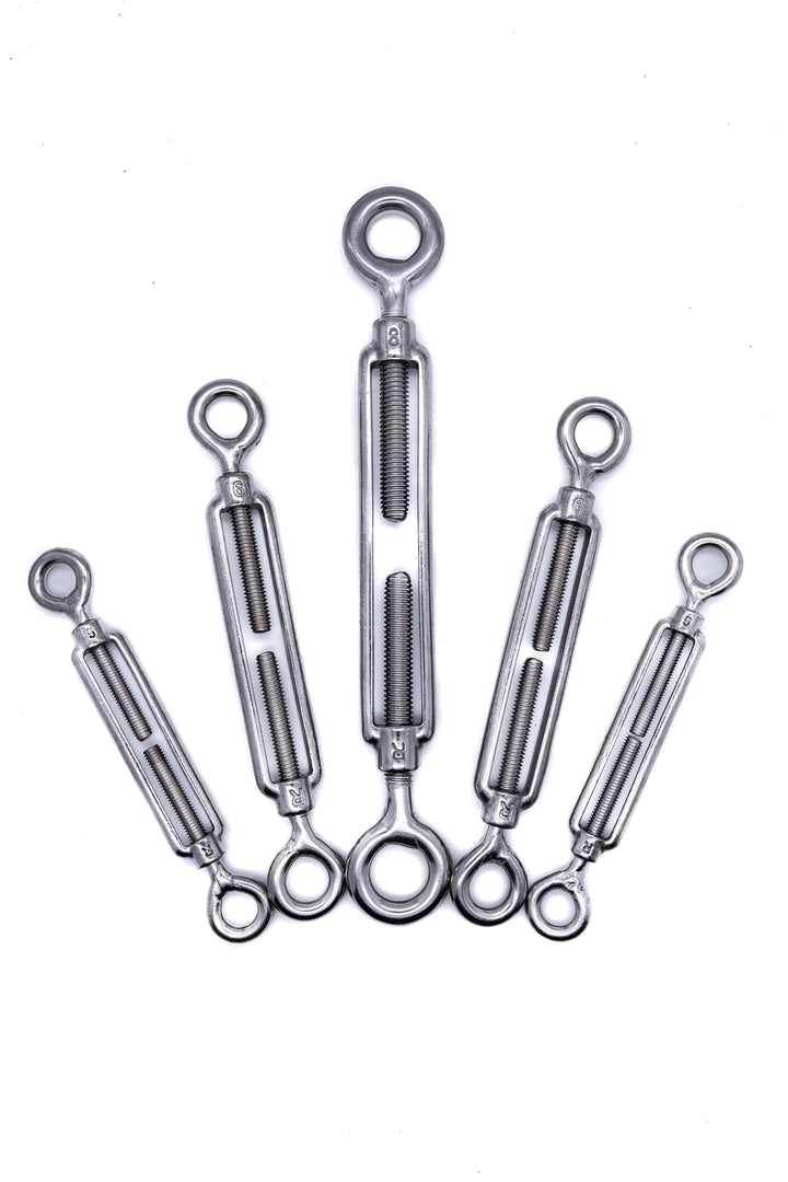 Stainless steel turnbuckle rigging screw eye to eye 316 A4 marine grade - 4Boats