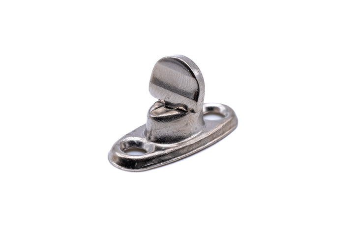 Standard Turnbutton fastener 6mm 2 hole base stud - 4Boats