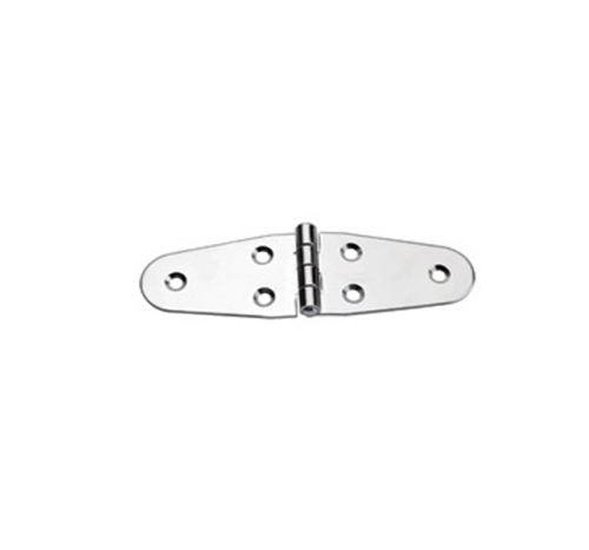 Strap Hinge Inox 316 Reversed 100mm x 30mm x 2mm - 4Boats