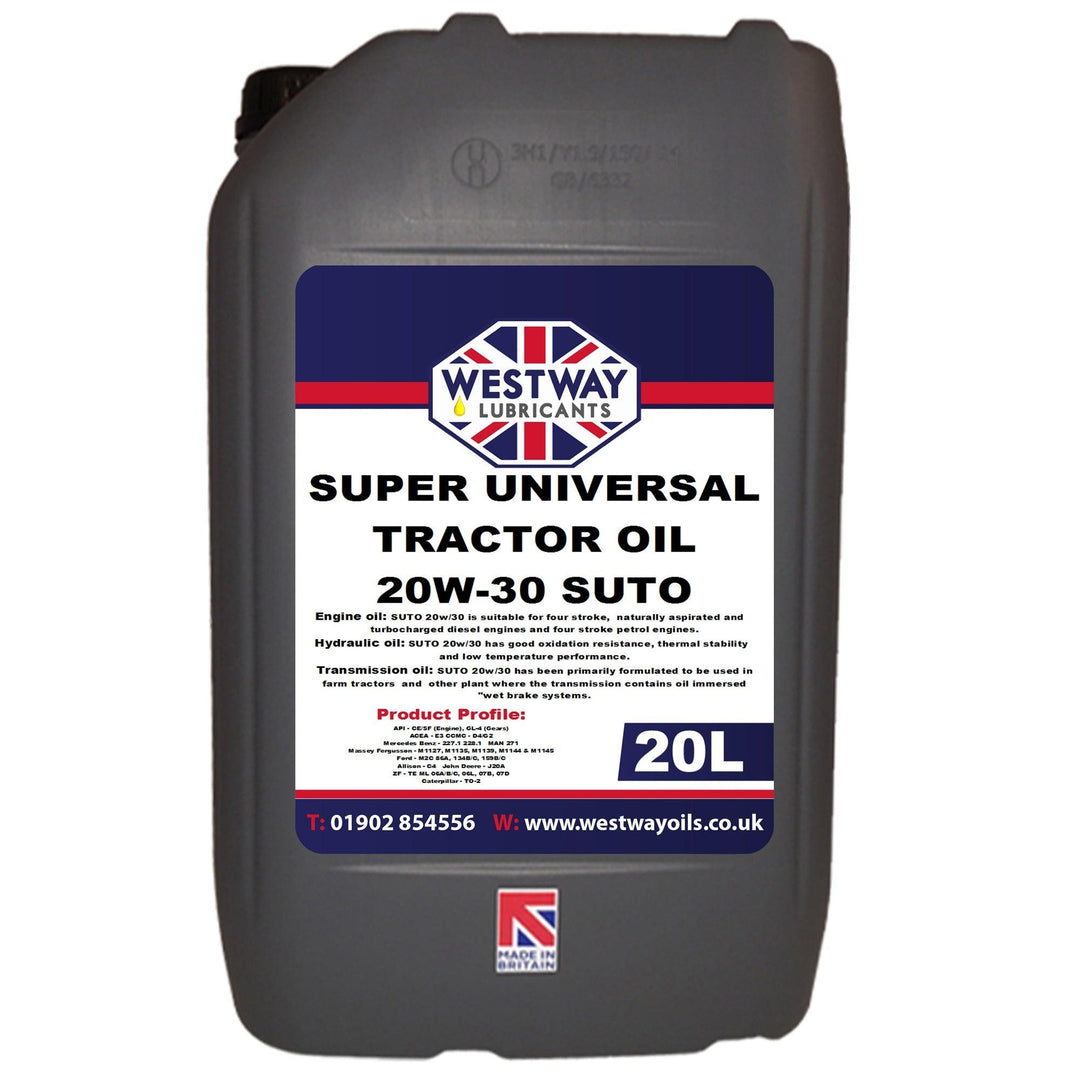 SUTO 20w30 Super Universal Tractor Oil Mineral - 4Boats