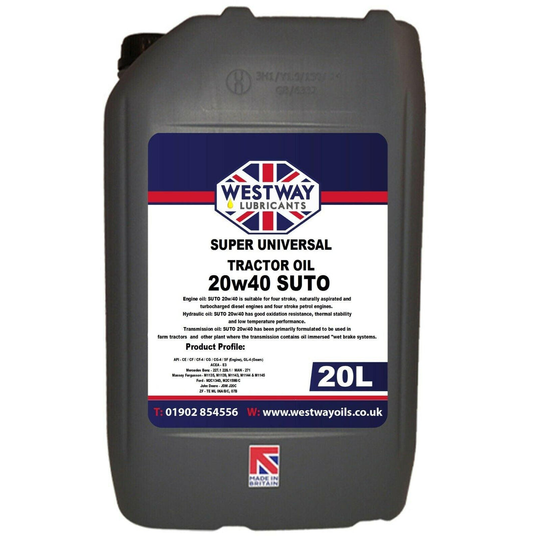 SUTO 20w40 Super Universal Tractor Oil Mineral - 4Boats