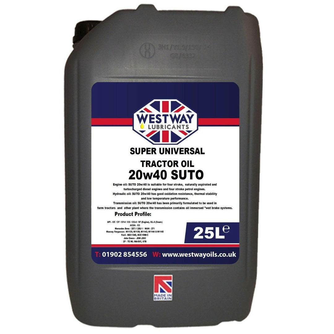 SUTO 20w40 Super Universal Tractor Oil Mineral - 4Boats