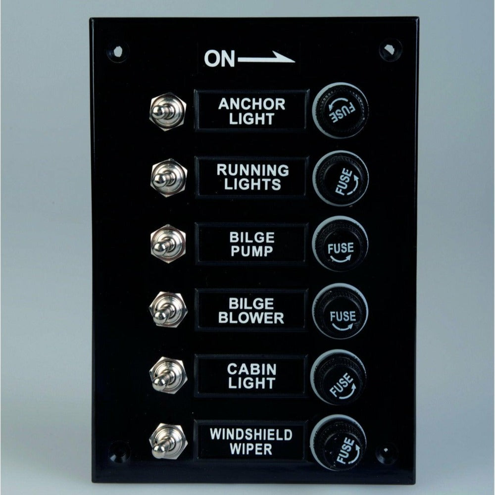 Switch Panel 115 X 165MM - 4Boats