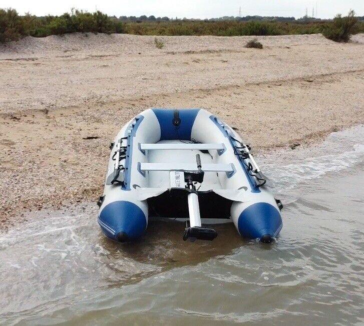 Tahiti Sports WavePRO 360 Air Deck Fishing Boat. Inflatable RIB, Dinghy - 4Boats