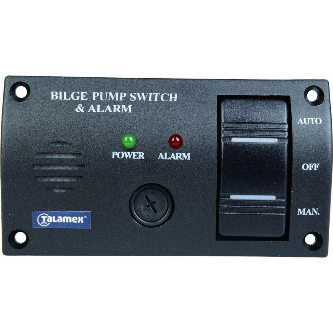 Talamex Bilge Pump Control Panel 119X68.5MM - 4Boats