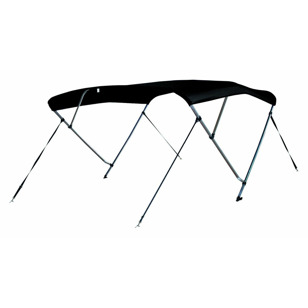 Talamex Bimini Top Deluxe 3 Bow 183 X 137-152 X 117 CM Black - 4Boats