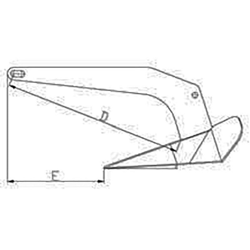 Talamex Dc Anchor 20Kg / 44Lb - 4Boats