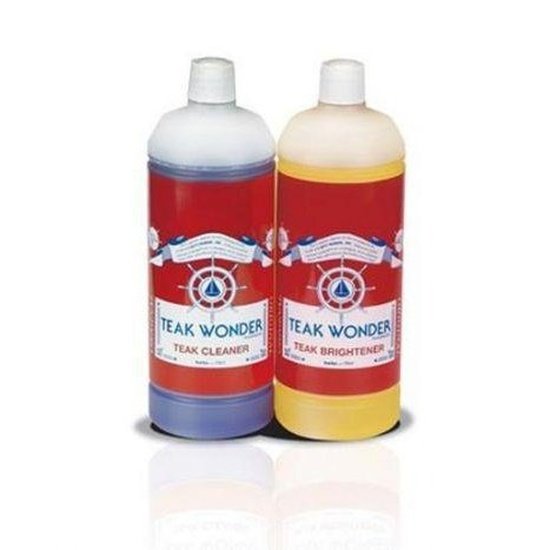 Teak Wonder Cleaner & Brightener Bundle - 1 Litre - 4Boats