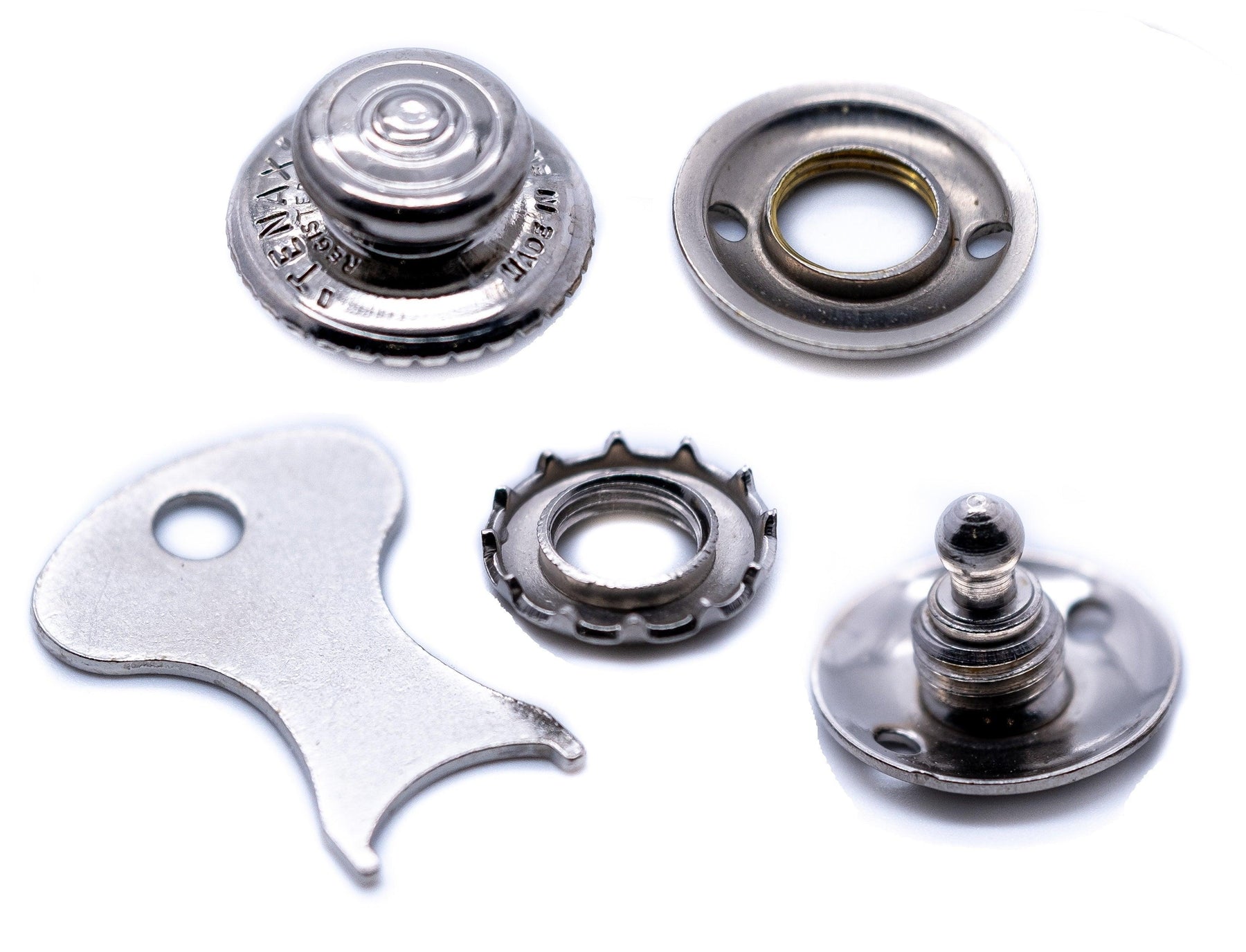 Peg Buttonbase Tenax fastener button and cloth peg set – 4Boats