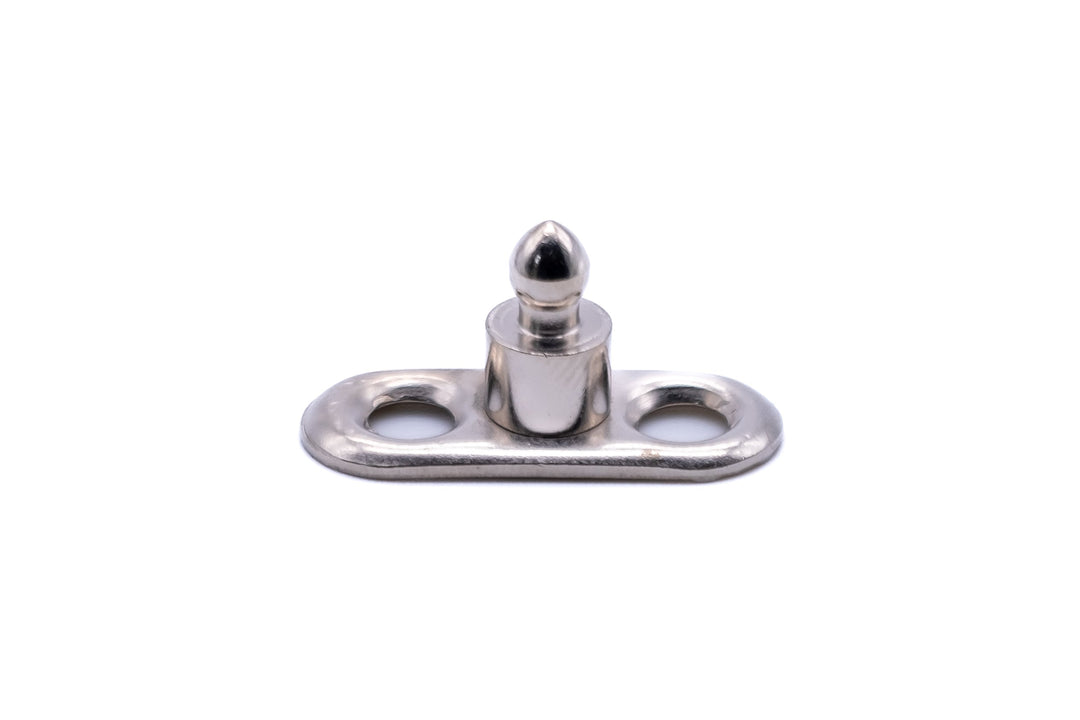 Tenax fastener two hole base stud shouldered Made in England - 4Boats