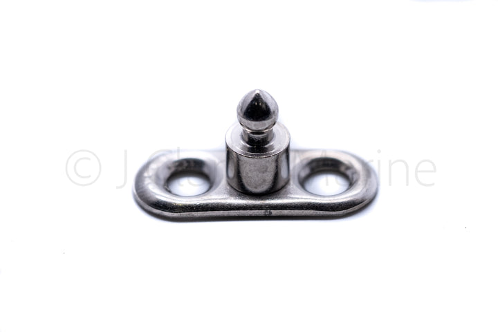 Tenax fastener two hole base stud shouldered Made in England - 4Boats