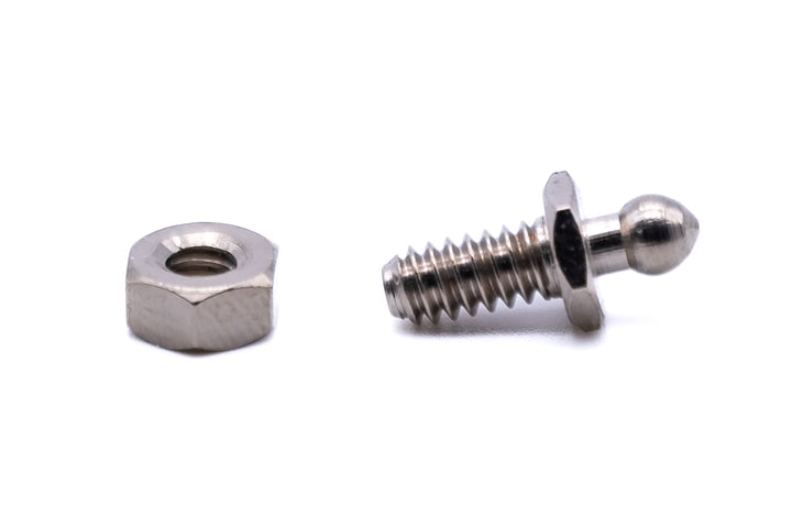 Tenax fastener threaded stud and nut 3/16" thread Made in England