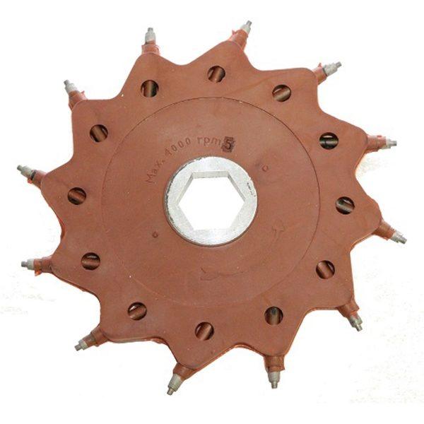 Tercoo Spare Single Disc 15 degree Offset on Hex Shaft for Fein Rotator - 4Boats