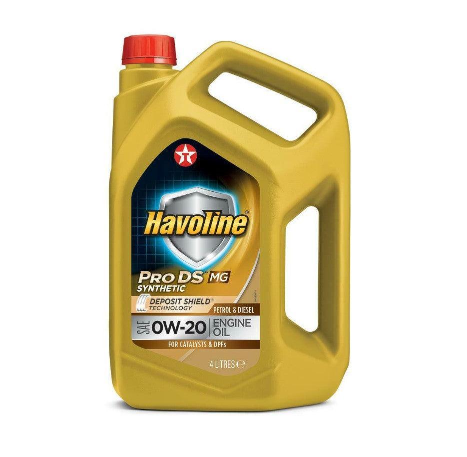 Texaco Havoline 0W20 Pro Ds Mg Havoline Oil 4Litre - 804350MHE - 4Boats