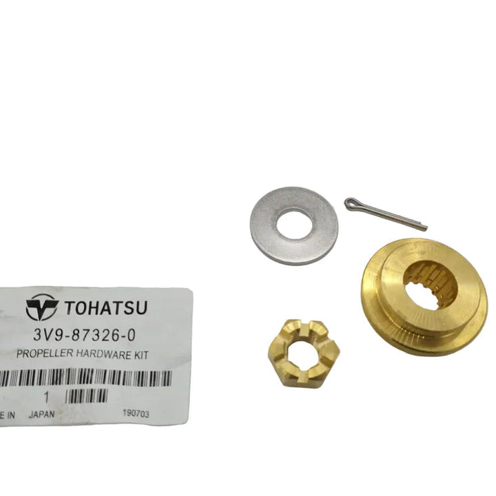 Tohatsu Propeller Hardware Kit 3V9-87326-0 9.9HP 15HP 18HP 20HP Outboard Nut Kit