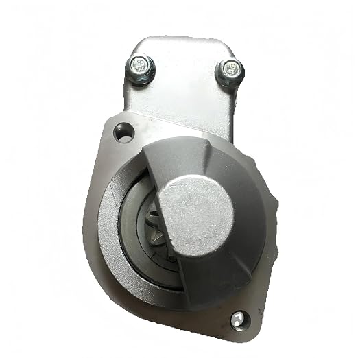 Tohatsu starter motor 3KY-76010-0 for MFS40–MFS140A outboards – mounting flange and bolt holes, front view