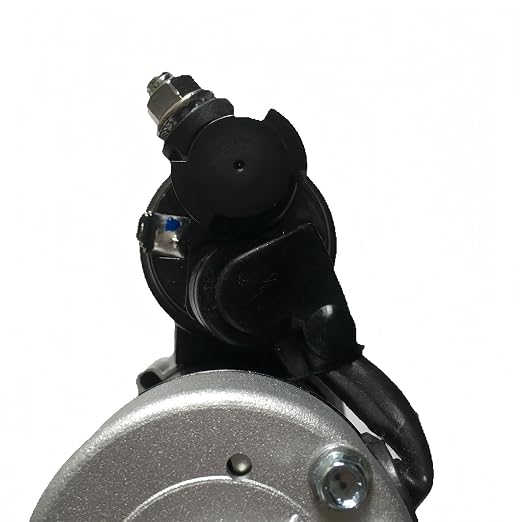Tohatsu starter motor 3KY-76010-0 for MFS40–MFS140A outboards – solenoid terminal and wiring close-up