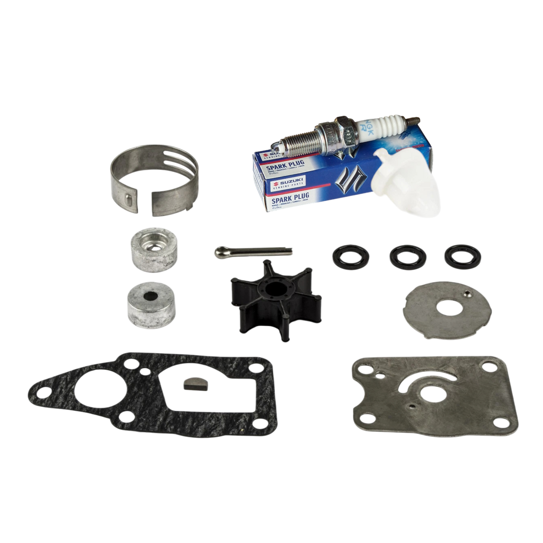 Suzuki DF4 DF5 DF6 Service Kit with Oils 17400-91830 (2011–2016)