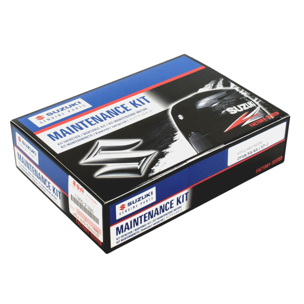 Suzuki DF4A DF5A DF6A Service Kit with Oils 17400-91891 (2017+)