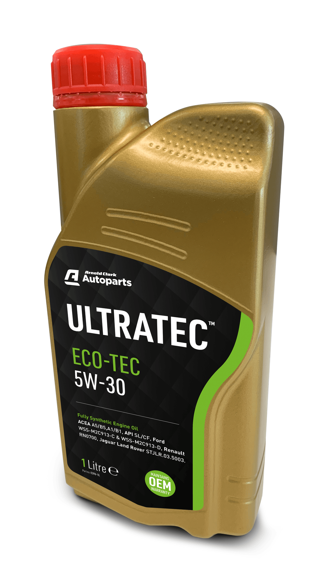 Ultratec Ecotec F1 5W30 Oil 1Litre - E396-1L - 4Boats