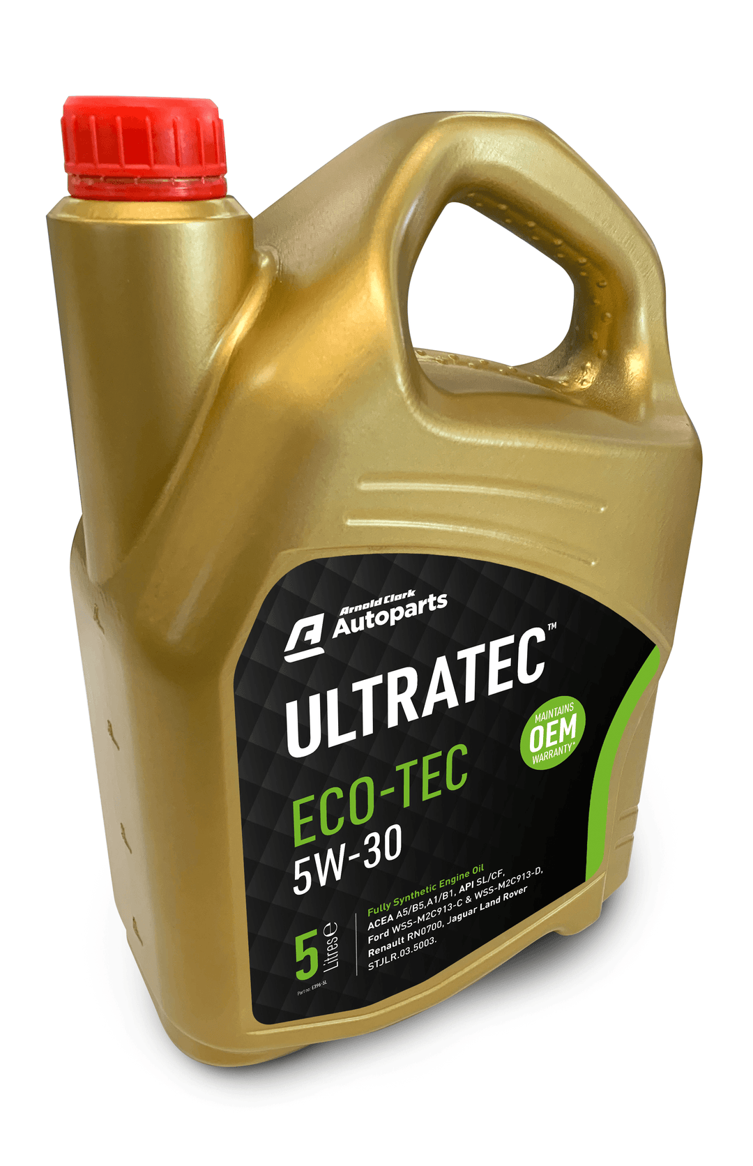 Ultratec EcoTec F1 5W30 Oil 5ltr - E396-5L - 4Boats