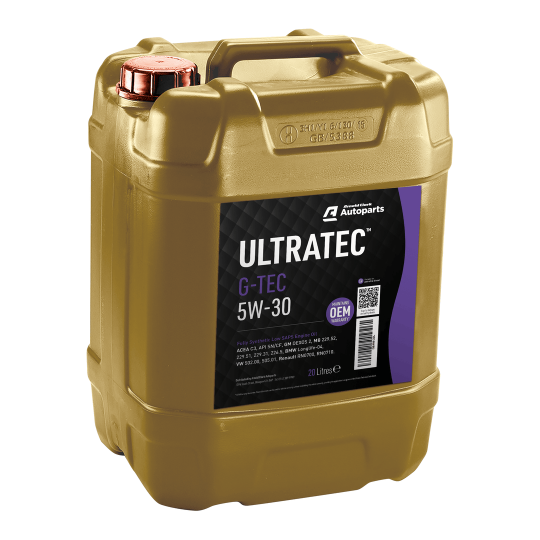 Ultratec Gtec2 5W30 Dexos 2 Oil 20Litre - E409-20L - 4Boats