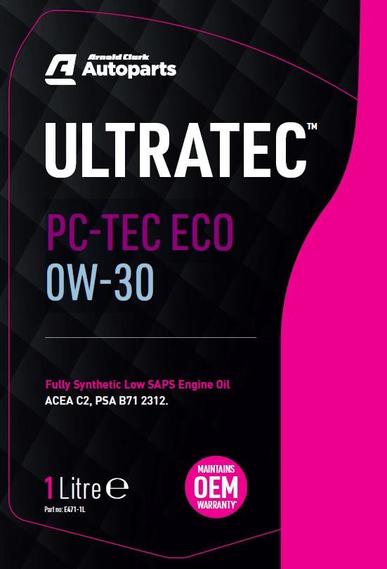 Ultratec PC-TEC ECO 0W-30 1 Litre - E471-1L - 4Boats