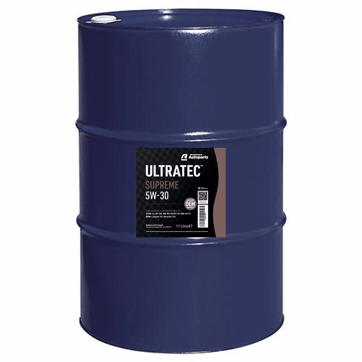 Ultratec Supreme 5W30 Oil 199Litre - E404-199L - 4Boats