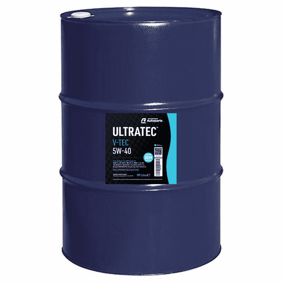 Ultratec V-Tec F1 5W40 Oil 199ltr - E412-199L - 4Boats