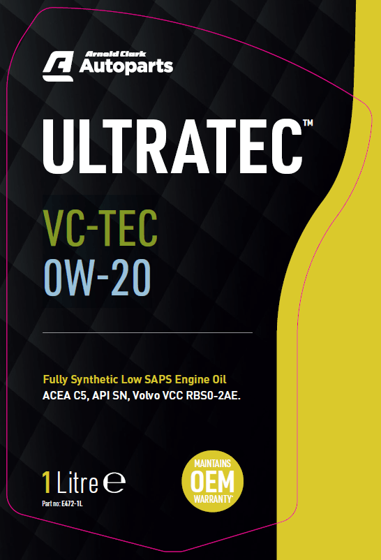 Ultratec VC-TEC 0W-20 1 Litre - E472-1L - 4Boats