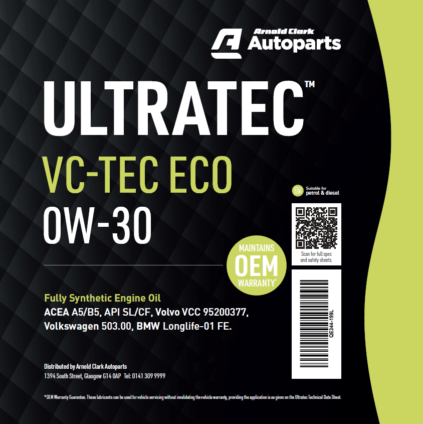 ULTRATEC VCTEC ECO 0W30 - 1L - E344-1L - 4Boats