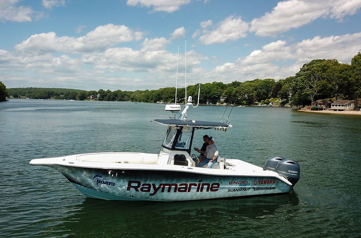 Scanstrut Modular DPT-R Dual PowerTower for Radar & Satcom Domes – Compact Marine Mount | 4Boats